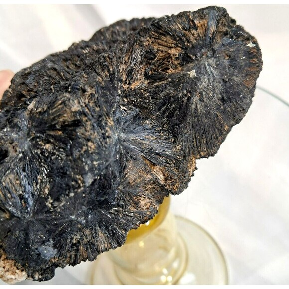 2.14lb 1288g  Rough Black Tourmaline Crystal Mineral Negativity Cleansing Stone - Picture 7 of 13